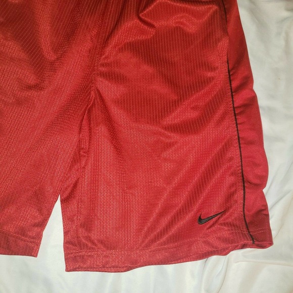 Nike Mens Large Active Basketball Shorts Red‎ 254394-648 Sz Medium Vintage 90's - Picture 3 of 7